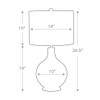 Orb 1Lt Table Lamp - Polished Nickel By Lucas + McKearn