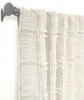 Chambers Linen Cotton Curtain in Ivory by Ellora Casa by India's Heritage