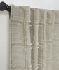 Chambers Linen Cotton Curtain in Natural by Ellora Casa by India's Heritage