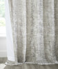 Dakota Jacquard Curtain in Grey by Ellora Casa by India's Heritage