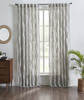 Fraying Linen Textured Sheer Curtain in Natural by Ellora Casa by India's Heritage
