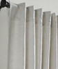 Kendall Linen Cotton Curtain in Mist by Ellora Casa by India's Heritage