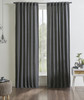 Kendall Linen Cotton Curtain in Pewter by Ellora Casa by India's Heritage