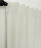 Stella Plush Cotton Velvet Curtain in Ivory by Ellora Casa by India's Heritage