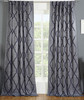 Cordoba Textured Linen Curtain in Navy by Ellora Casa by India's Heritage