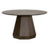 Essentials For Living Coulter 54' Round Dining Table in Burnished Brown Ash