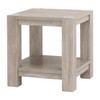 Essentials For Living Adler End Table in Natural Gray Acacia