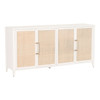 Essentials For Living Holland Media Sideboard in Matte White