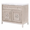 Essentials For Living Azure Carrera Media Chest Natural Gray Acacia