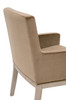 Essentials For Living - Drake Arm Chair in Caramel Velvet, Natural Gray Oak