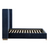 Essentials For Living - Chandler Queen Bed in Denim Velvet