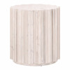 Essentials For Living - Roma End Table in White Wash Pine