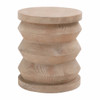 Essentials For Living Pier Accent Table in Smoke Gray Pine