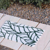 Leaves Bath Rug by Graccioza