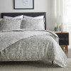 Ellora Casa by India's Heritage Dakota Cotton Duvet Cover in Grey