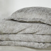 Ellora Casa by India's Heritage Dakota Cotton Duvet Cover in Grey