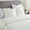 Ellora Casa by India's Heritage Diamond Coverlet in Ivory