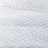 Ellora Casa by India's Heritage Diamond Coverlet in White