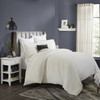 Ellora Casa by India's Heritage Stella Velvet Duvet Cover in Ivory