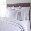 Ellora Casa by India's Heritage Chelsea Coverlet in White