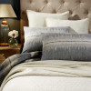 Ellora Casa by India's Heritage New York Duvet Cover in Grey