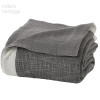 Ellora Casa by India's Heritage Montreal Coverlet in Caviar Grey