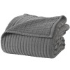 Ellora Casa by India's Heritage Serena Matelasse Coverlet in Grey