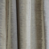 New York Cotton Linen Striped Curtain in Grey by Ellora Casa by India's Heritage