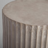 Flutato Side Table in Grey by Cyan Design