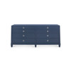 Madison 8-Drawer, Navy Blue Lacquer