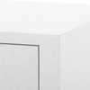 Villa & House Meredith Extra Large 4-Door Cabinet Chiffon White