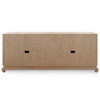 Villa & House Meredith Extra Large 4-Door Cabinet Flax Brown