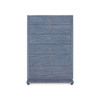 Ming Tall 6-Drawer, Navy Blue