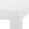 Parsons Coffee Table, Chiffon White