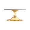Villa & House - Stockholm Oval Dining Table - Polished Brass