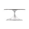 Villa & House - Stockholm Oval Dining Table - Polished Nickel