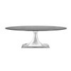 Villa & House - Stockholm Oval Dining Table - Polished Nickel