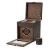 WOLF Earth Single Watch Winder in Coffee