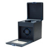 WOLF Earth Single Watch Winder in Midnight Blue