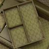 WOLF Earth Double Watch Winder in Olive