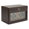 WOLF Earth Double Watch Winder in Coffee