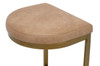 Essentials For Living - Cresta Counter Stool in Ivanhoe Toast, Brushed Gold