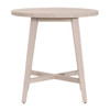 Essentials For Living - Carmel Outdoor 36" Round Counter Table, Washed Ever Teak