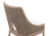 Essentials For Living Adamo Dining Chair in French Gray Cabana Loom, LiveSmart Peyton Pearl, French Gray Mahogany (Set of 2)