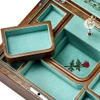 WOLF Ballet Musical Jewelry Box - Sleeping Beauty Walnut Wood