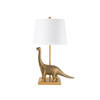 Villa & House - Bruno Lamp Without Shade, Antique Brass