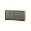 Villa & House - Wesley 6-Drawer, Light Mocha Shimmer Weav
