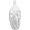 Large Glacier Vase in Gloss White Glaze by Cyan Design