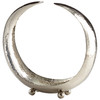 Cresent Tray in Nickel by Cyan Design