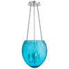 Etched Pendant 3-Light in Blue by Cyan Design
